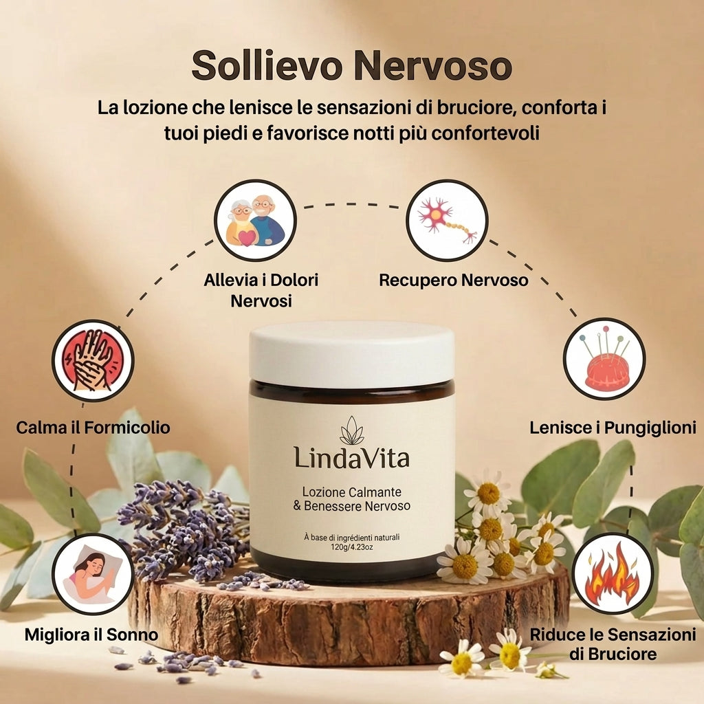 LindaVita lozione prodotto – immagine confezione